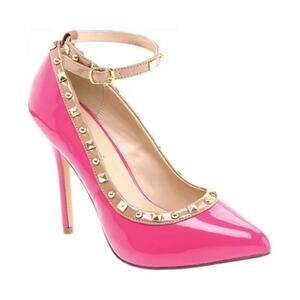 Pleaser Amuse 28 Pink Stiletto Size 6